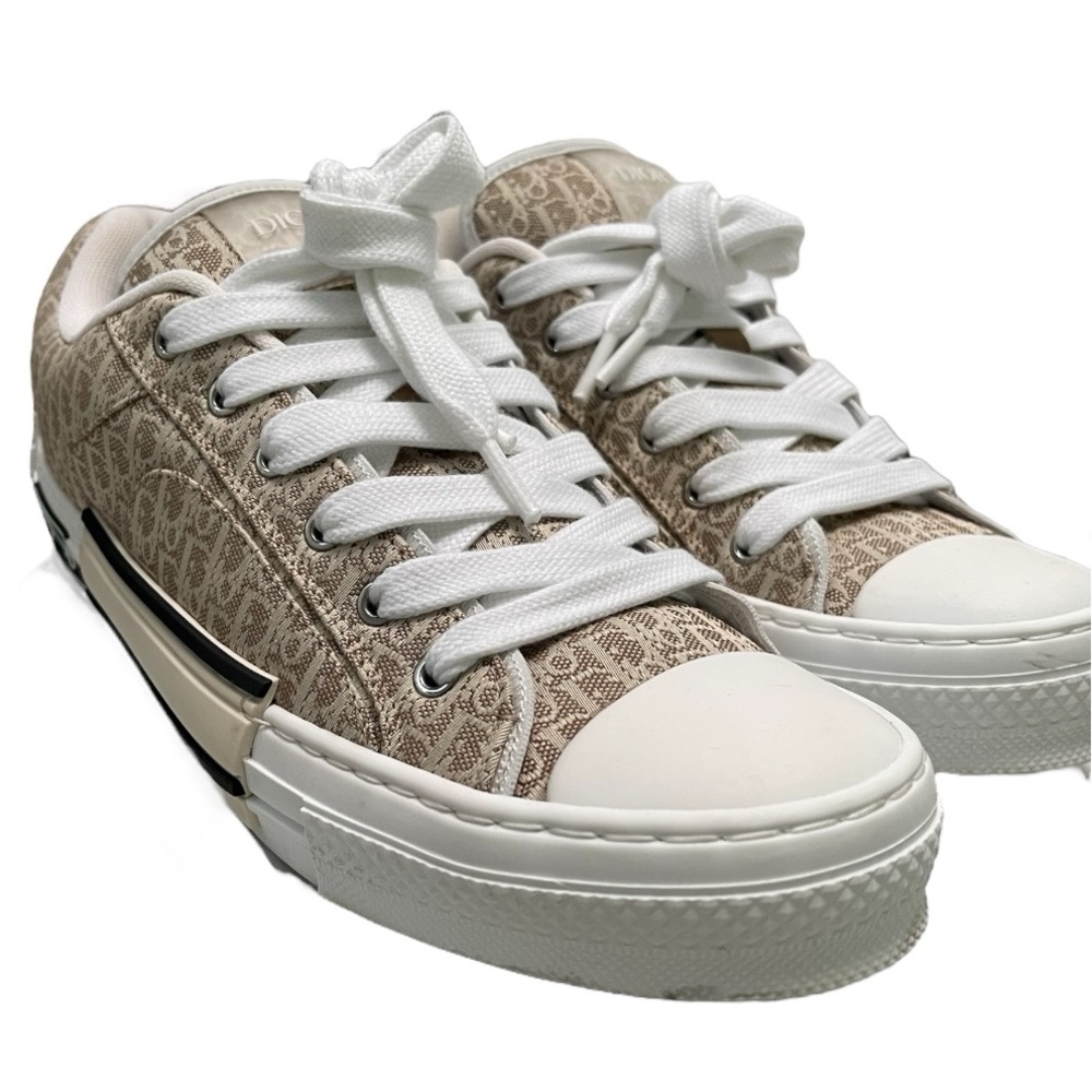 Dior B23 Skater Low Top Beige Dior Oblique Jacquar - Picture 3 of 13